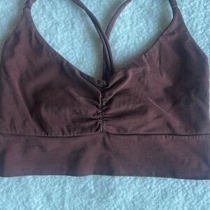 Women's Brown Strappy Bralette